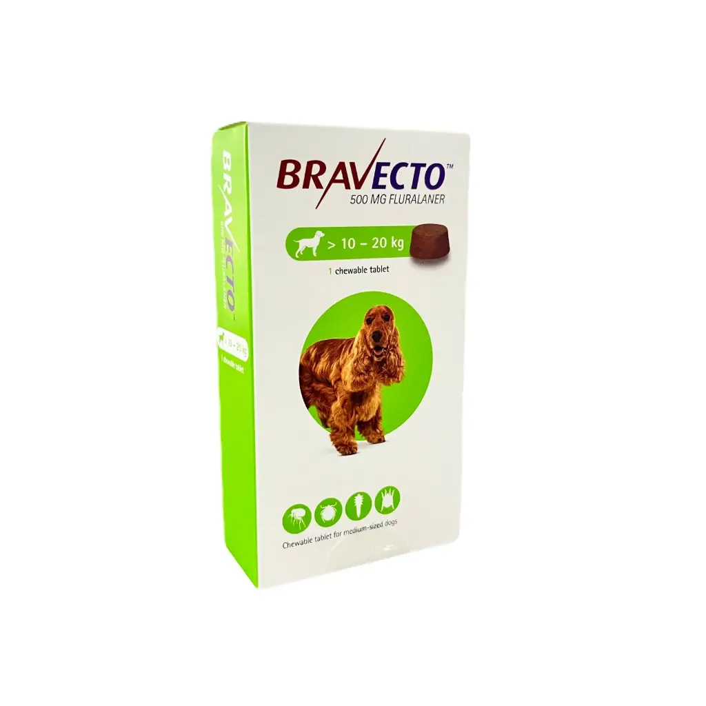 - Bravecto Dog 10-20kg