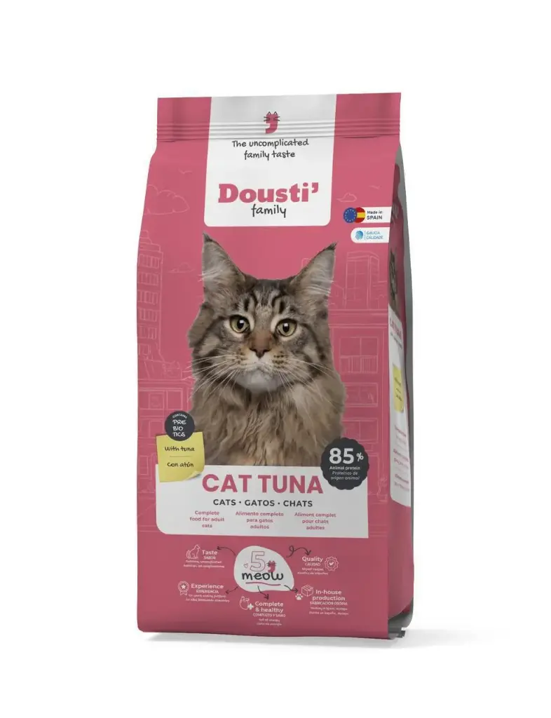 - Dousti Family Cat Dry Food Tuna 3kg