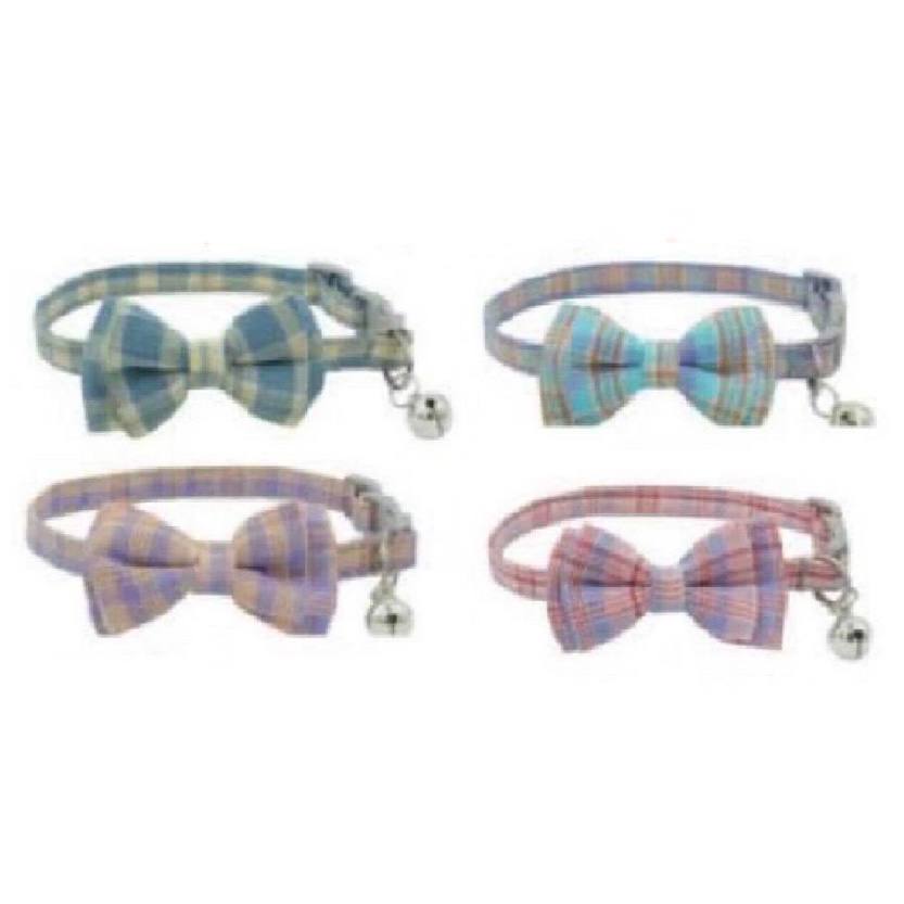 - Collar XS 1CmX19-28cm With Bow ប្រឡៅកតូចមានបូរ