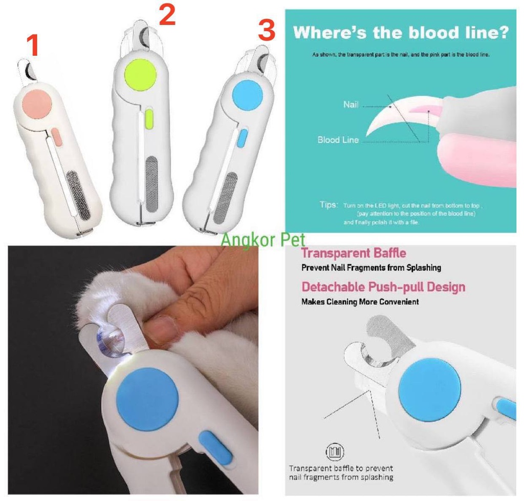 - Nail Clipper LED