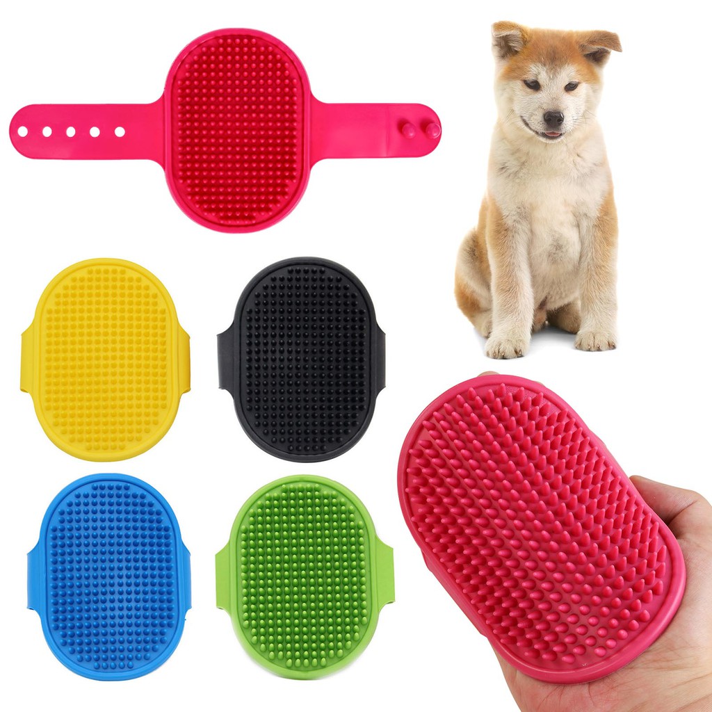 - Pet Bath Brush ច្រាសប្រើពេលងូតទឹក 