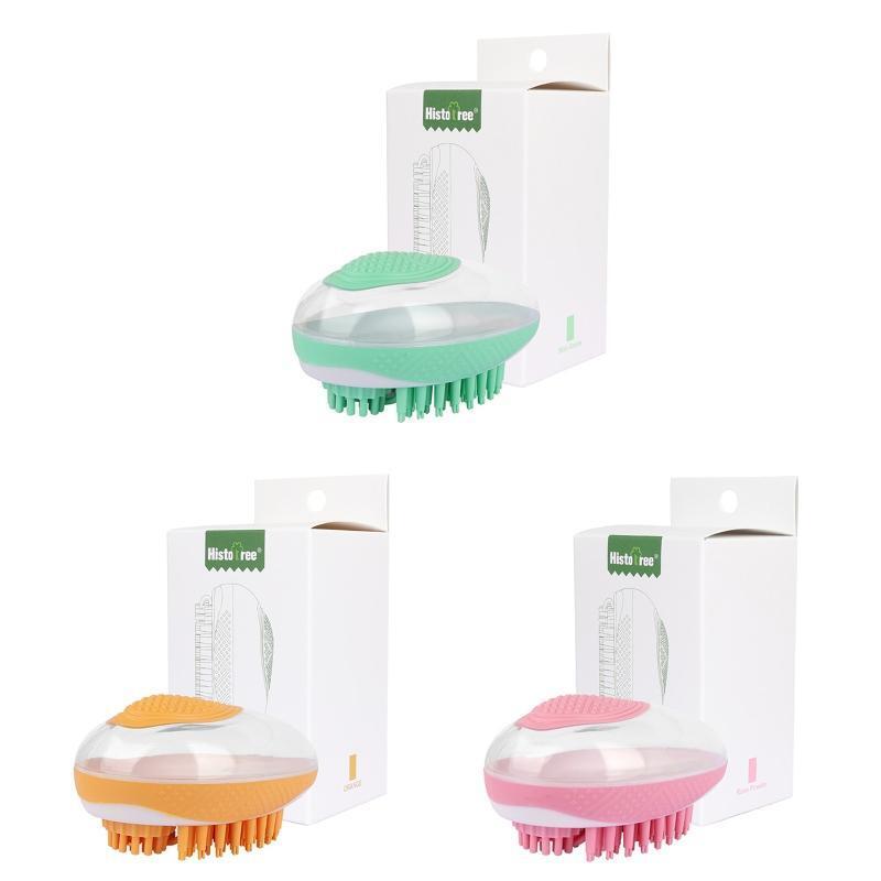 - Pet Bath Brush ច្រាសប្រើពេលងូតទឹក ដាក់សាប៊ូបាន