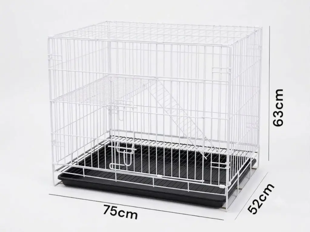 - Pets Cage Size 75*52*63CM 