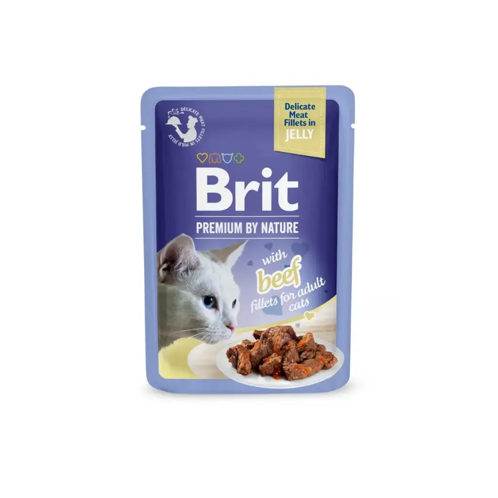 - Brit Premium By Nature Cat Wet Food 85g