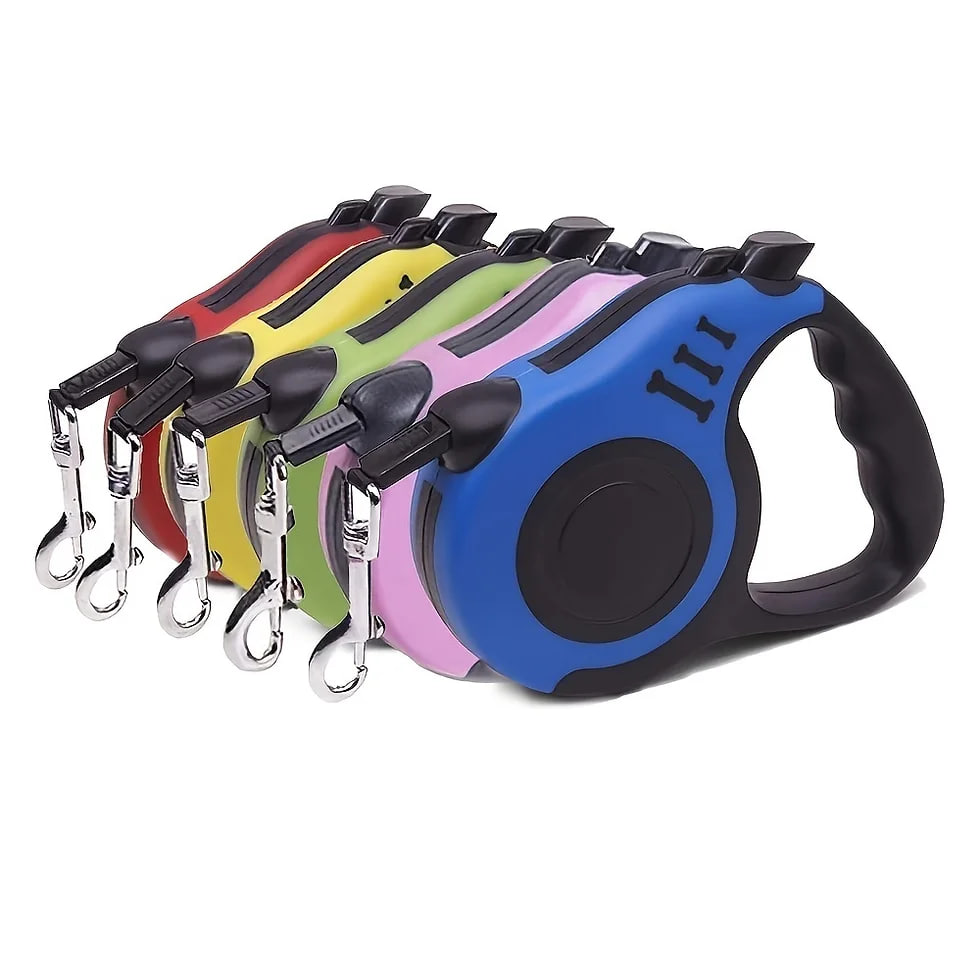 - Pet Retractable Leash 3m ខ្សែបណ្តើរអូតូ 3m