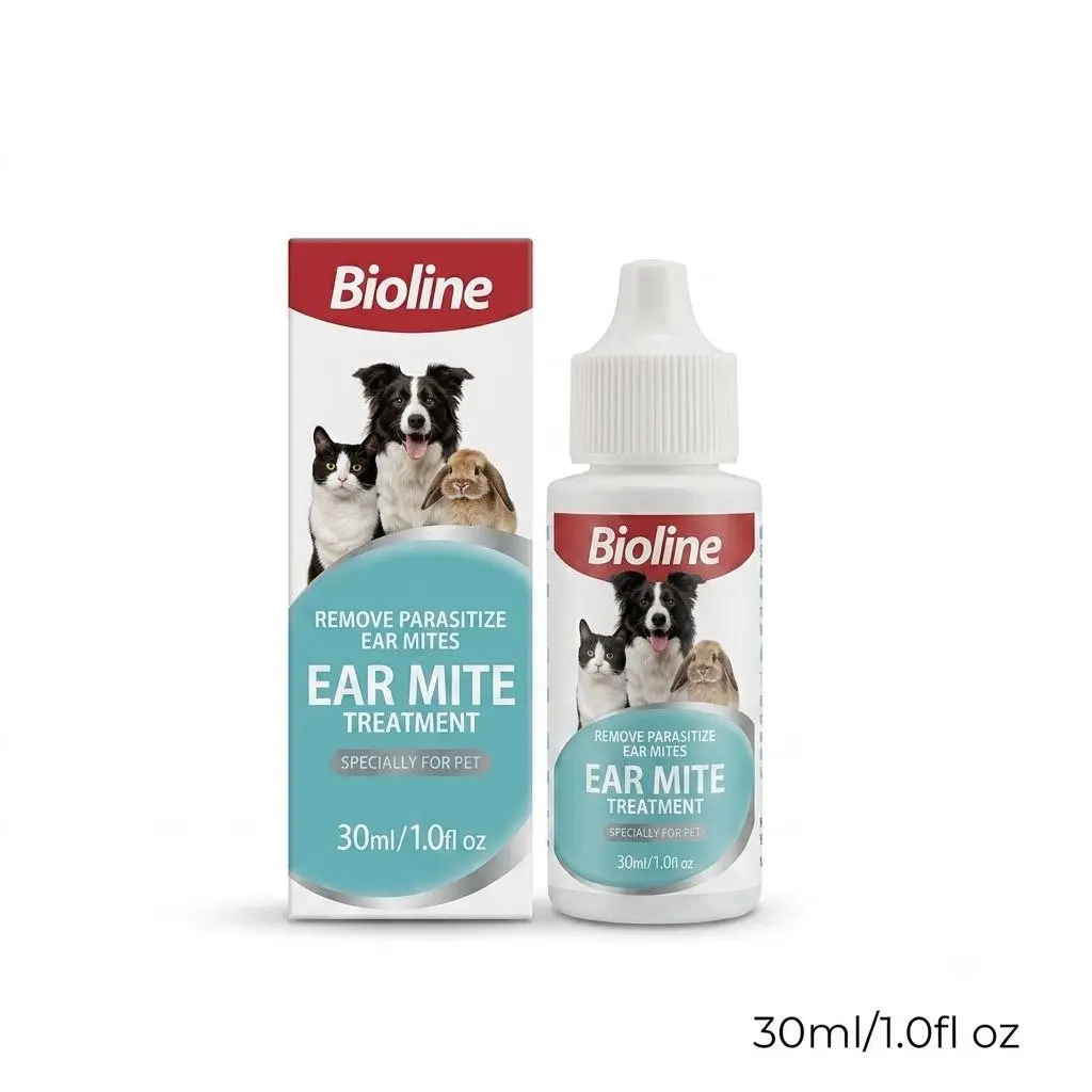 - Bioline Pets Ear Mite Treatment 30ml