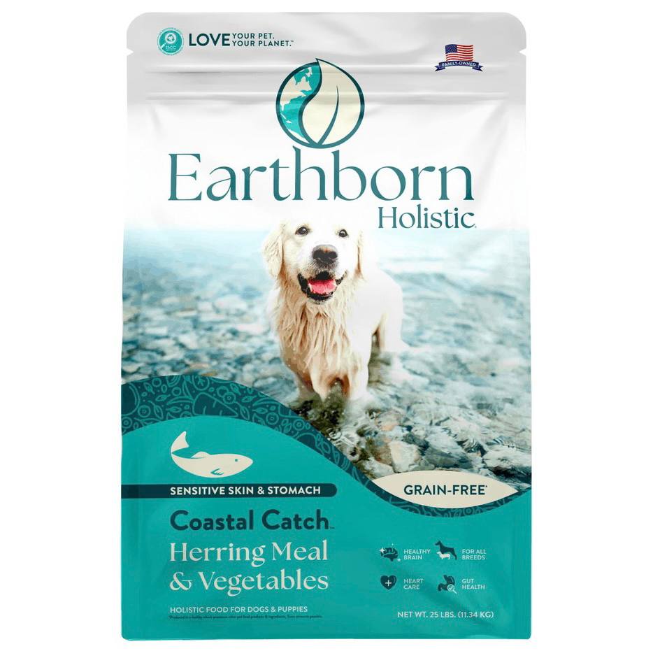 - Earthborn Dry Dog Food Coastal Catch 11.34kg