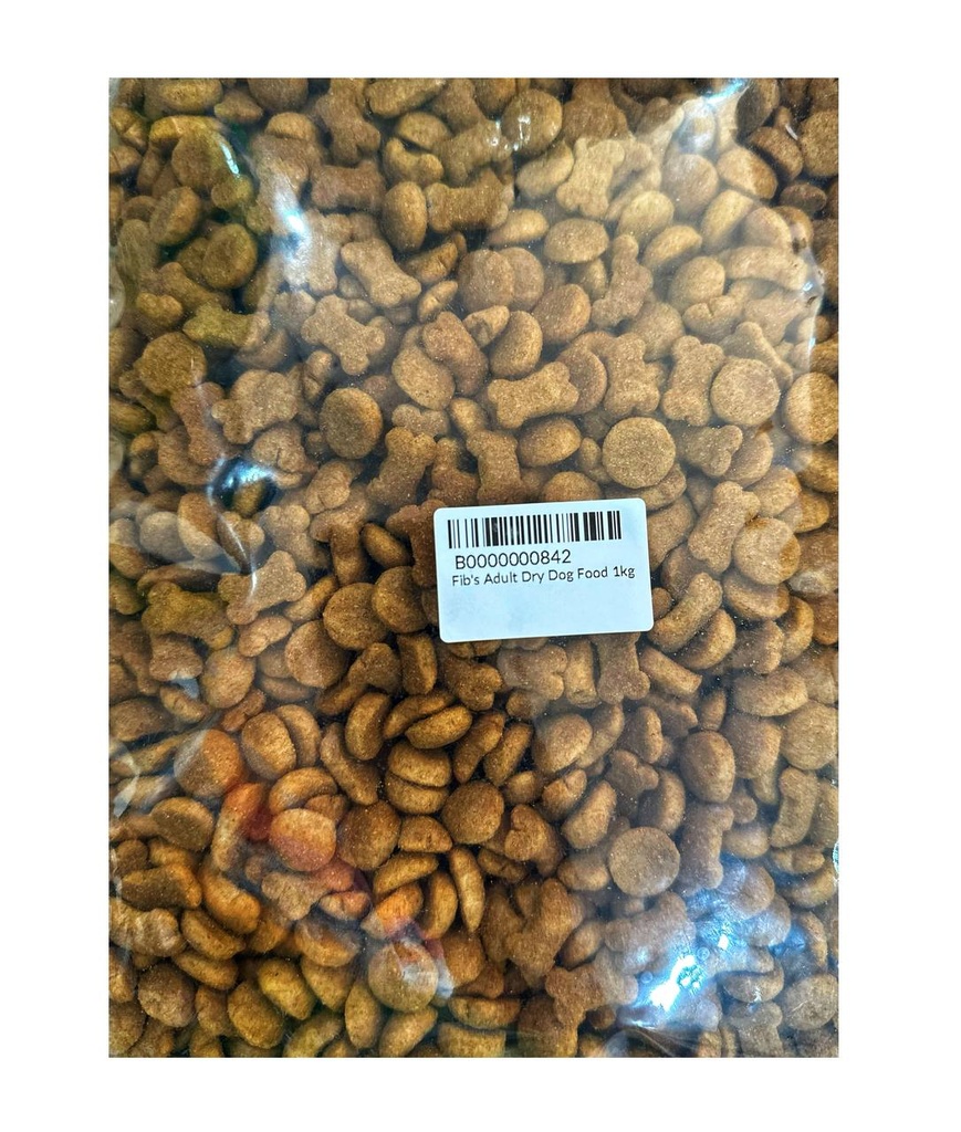 - Fib's Dry Dog Food Adult 1kg (Chicken & Vegetable)