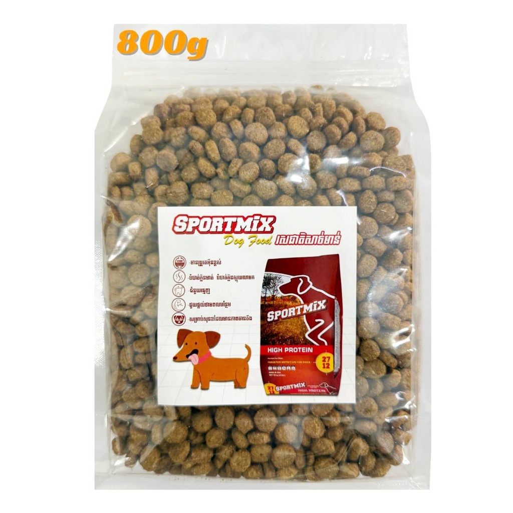- SportMix Dry Dog Food Chicken 800g