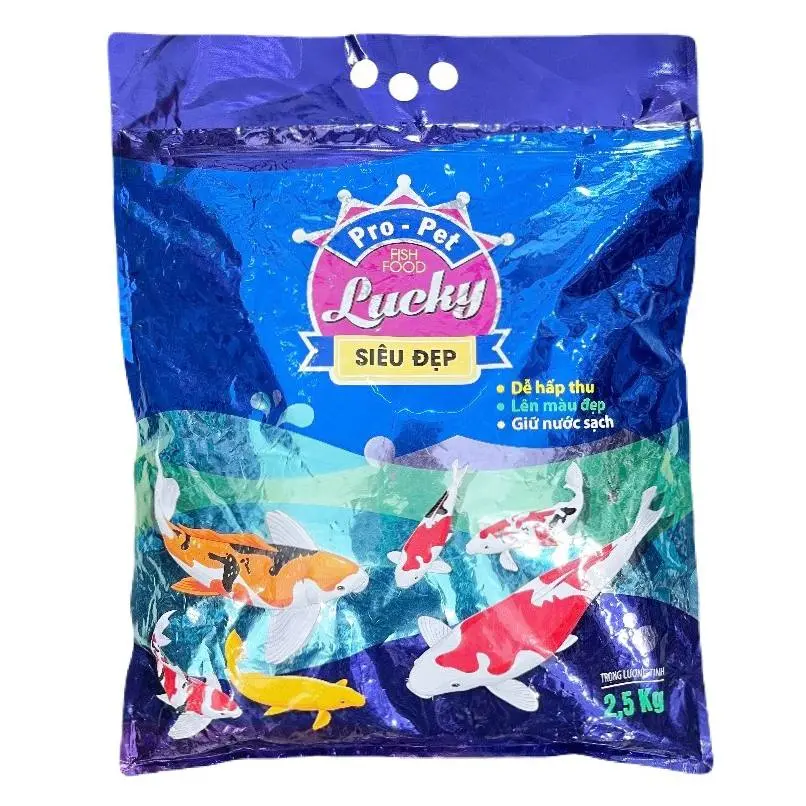- Pro-Pet Leuky Fish Food 2.5kg ចំណីត្រី