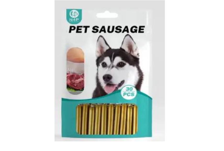 - N4P Dog Treat Sausage Mix flavor 300g