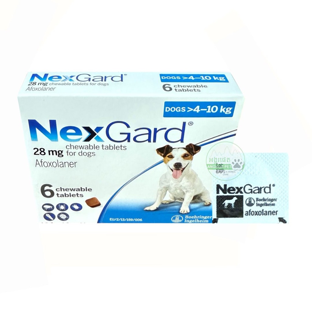 - Nexgard Dog 4-10kg (1tablet)