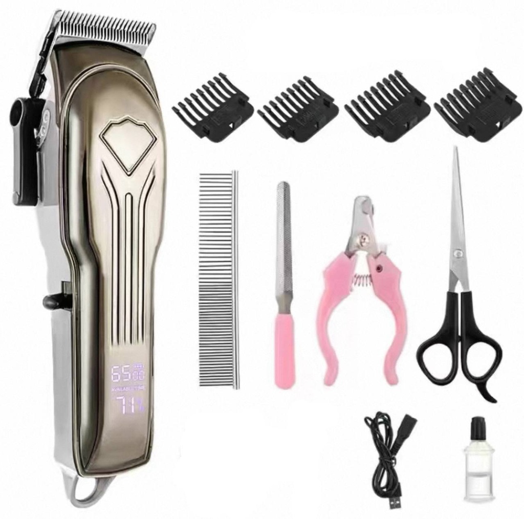 - Pet Clipper Kit Set/ ឈុតកន្ត្រៃឈូសរោម