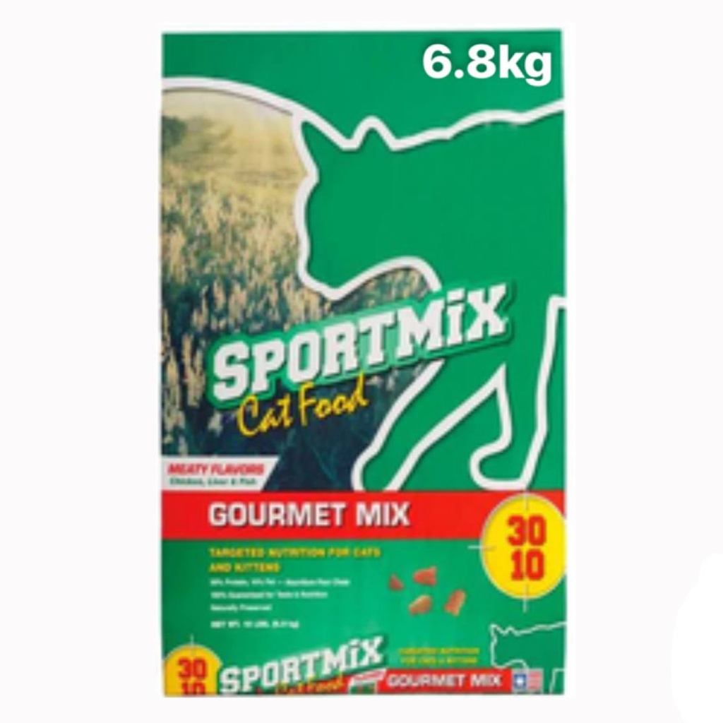 - SPORTMIX Dry Cat Food Gourmet Mix 6.8Kg