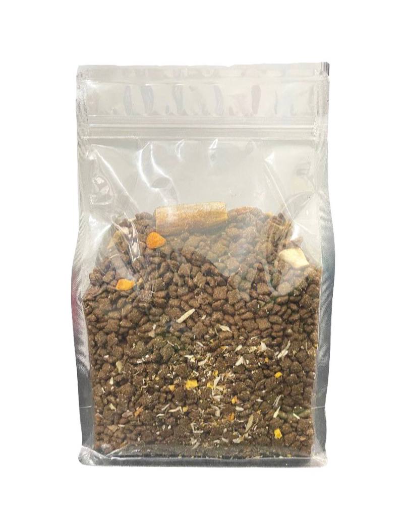 - Dry Cat Food Freeze-Dried Chicken & Yolk & Raw Meat 650g