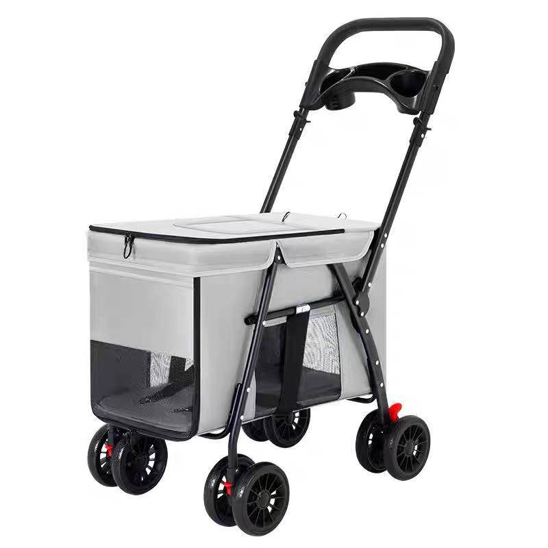 Pet Stroller For Dog & Cat Up To 15kg