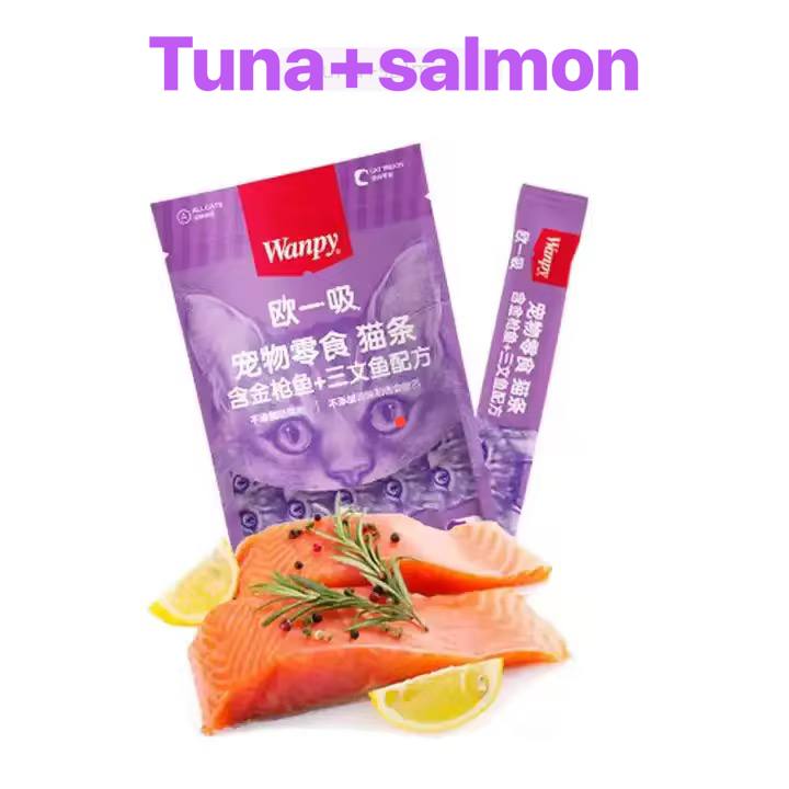 - Wanpy Creamy Cat Treats (14gx5)