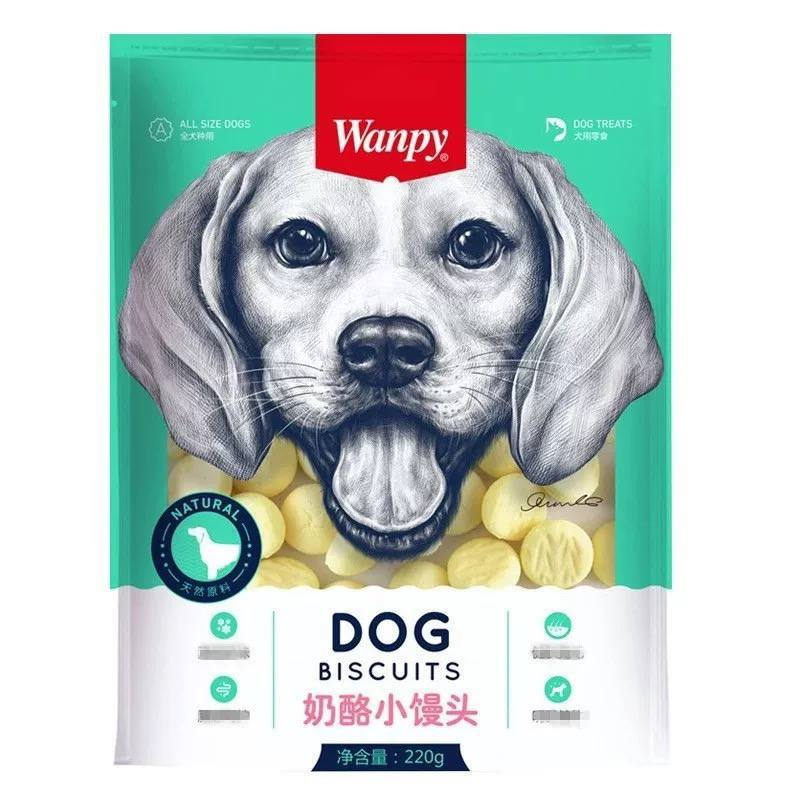 -Wanpy Dog Biscuits Cheese Flavor 220g