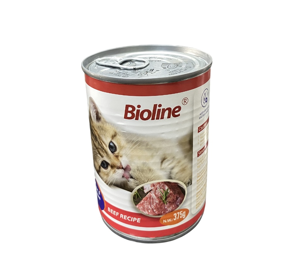 - Bioline Can Cat Food 375g