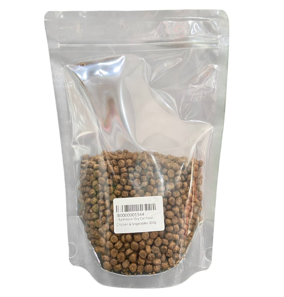 - Earthborn Dry Cat Food Chicken & Vegetables 300g