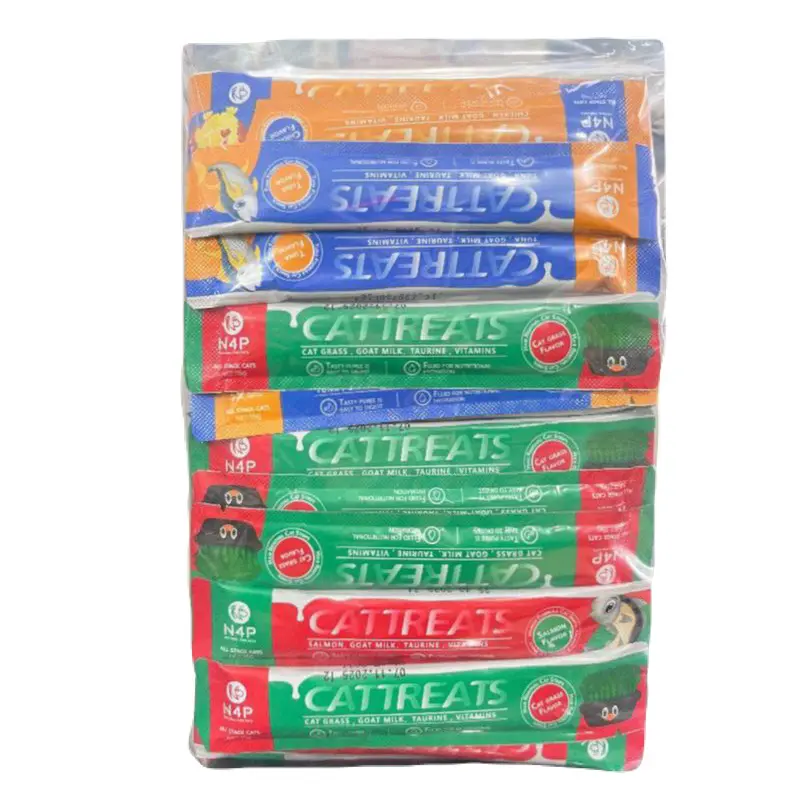 - N4P Creamy Cat Treat 15gx100 (Mix)