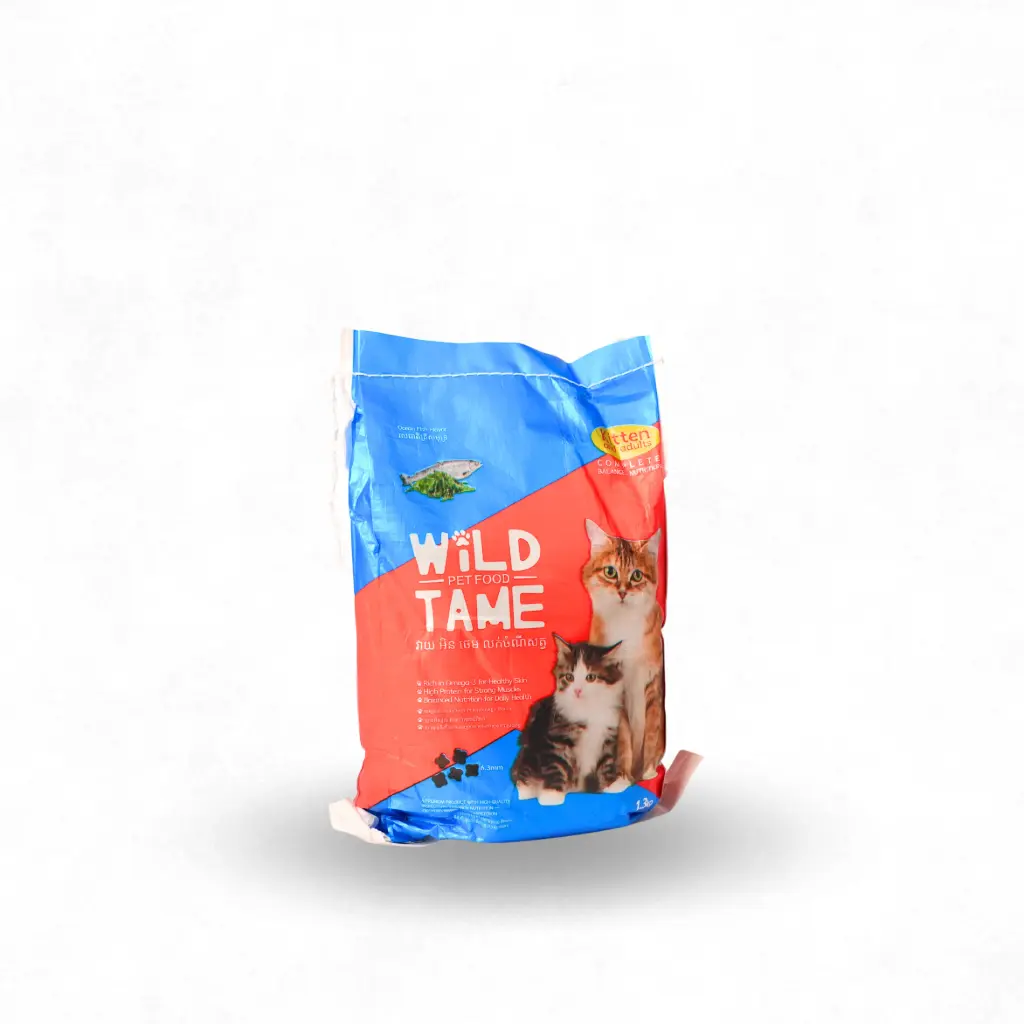 -Wild & Tame Dry Cat Food 1.3kg Ocean Fish Flavor