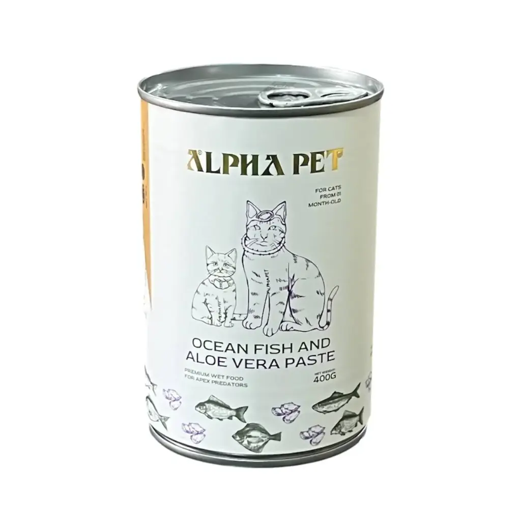- Alpha Can Cat Food 400g