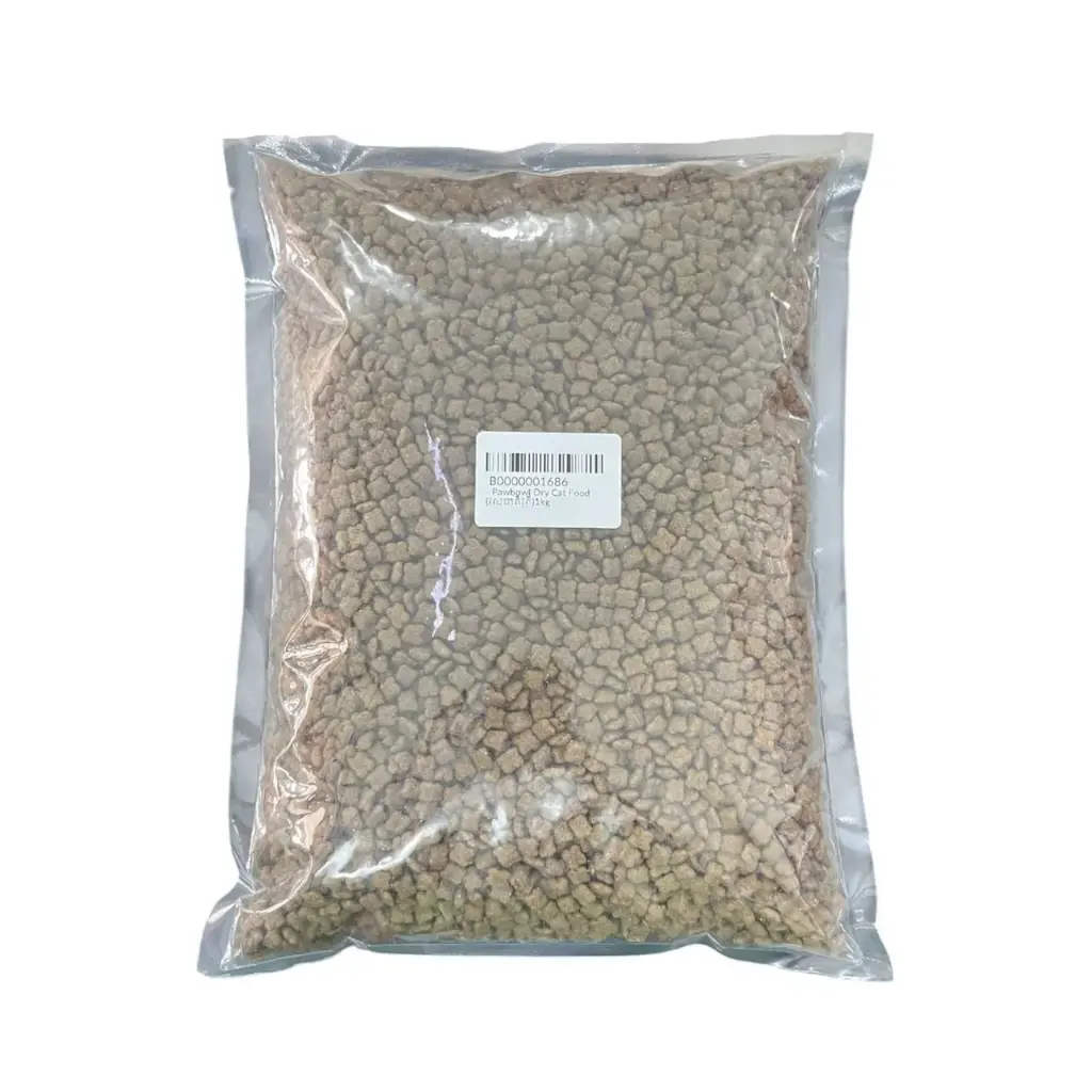 - Pawbowl Dry Cat Food (រសជាតិត្រី)1kg
