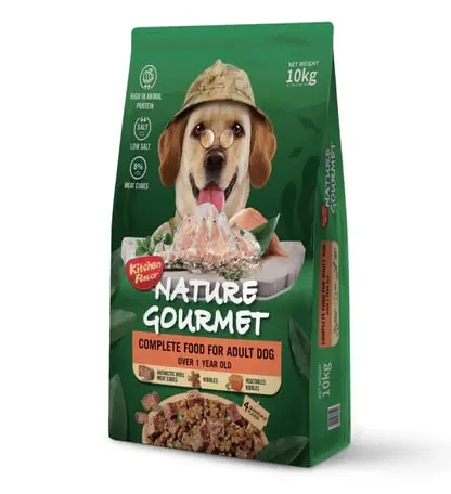 - Kitchen Flavor Nature Gourmet For Adult Dog Over 1Year Old 10Kg