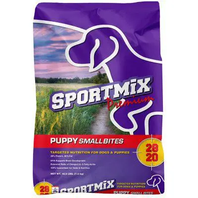 - SportMix Dry Dog Food Puppy Small Bites 7.5kg
