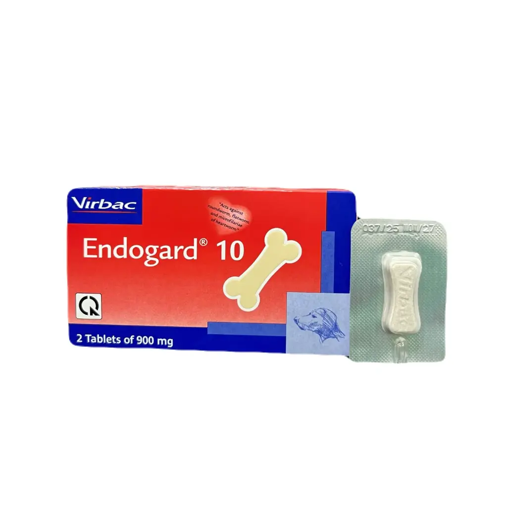 - Virbac Endogard 10 (1Tablet)ថ្នាំព្រូន