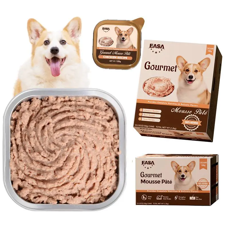 - EASA Dog Gourmet Mousse Pate 100g