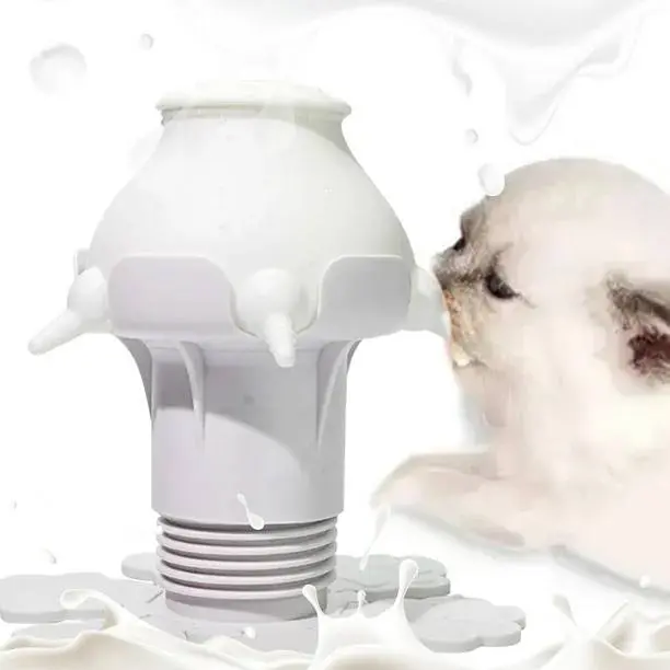 - Puppy Milk Silicone 5 Teats ឧបករណ៍ផ្តល់ទឹកដោះគោ