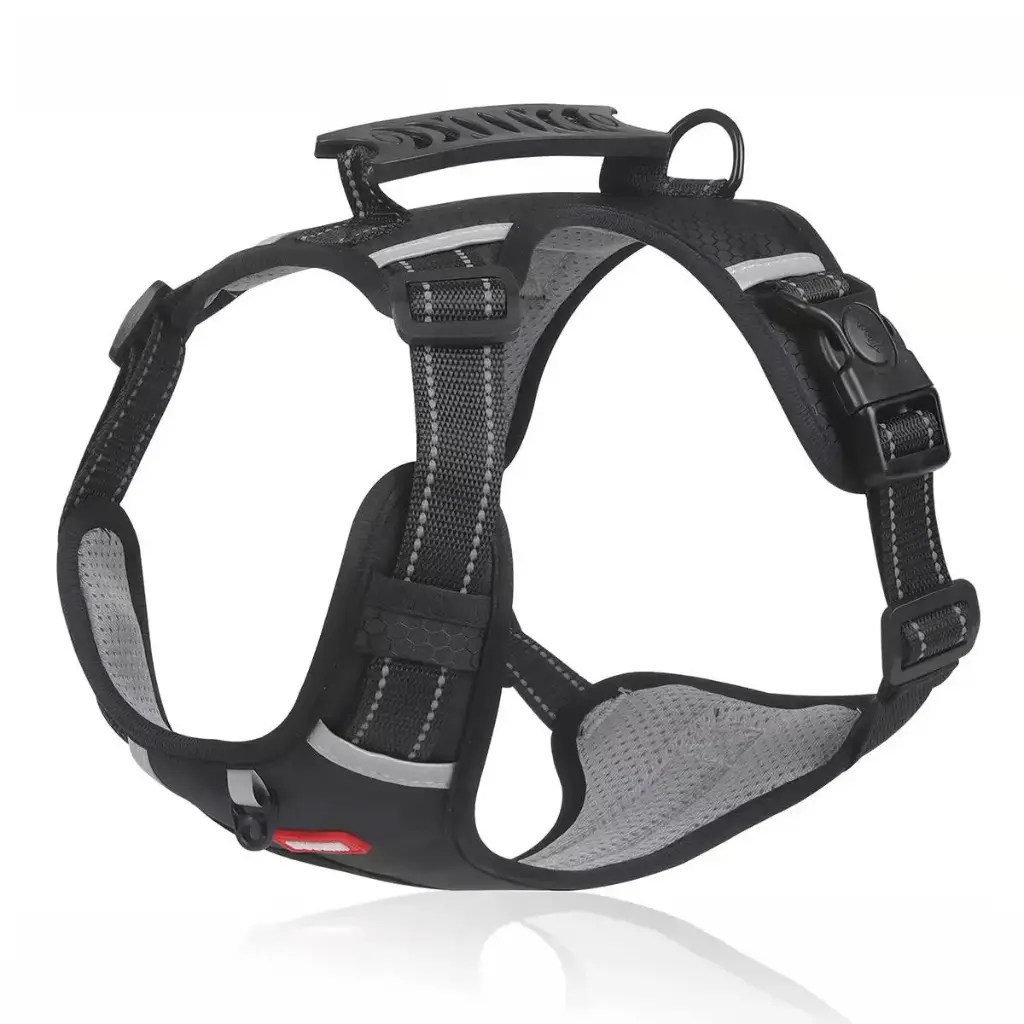- Duomm Dog Harness Size M : 15-20kg វ៉ាត់ខ្លួនអត់ខ្សែ
