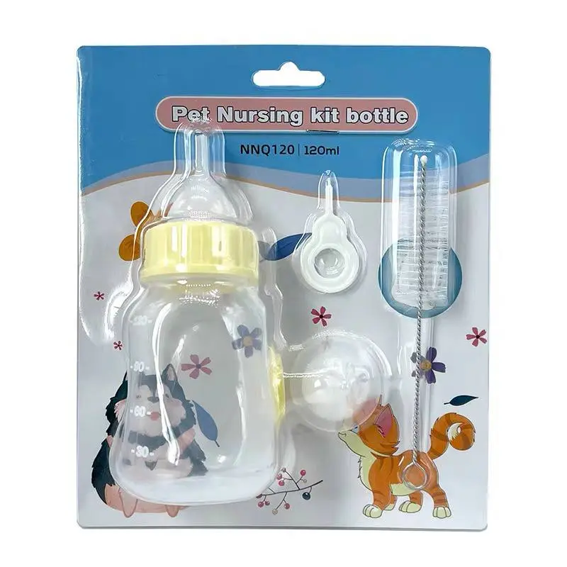 - Pet Nursing Milk Kit Bottle 120ml ដបទឹកដោះគោ