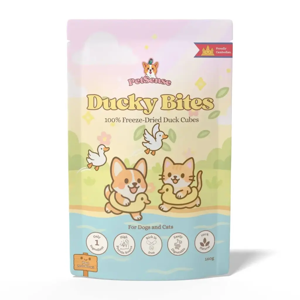 - PetSense Ducky Bites Freeze- Died Duck Cubes 40g