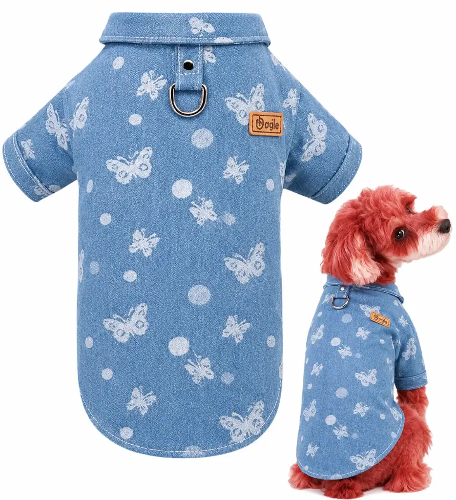 - Dog & Cat Cowboy Shirt (XS-XL) អាវខូវប៊យ