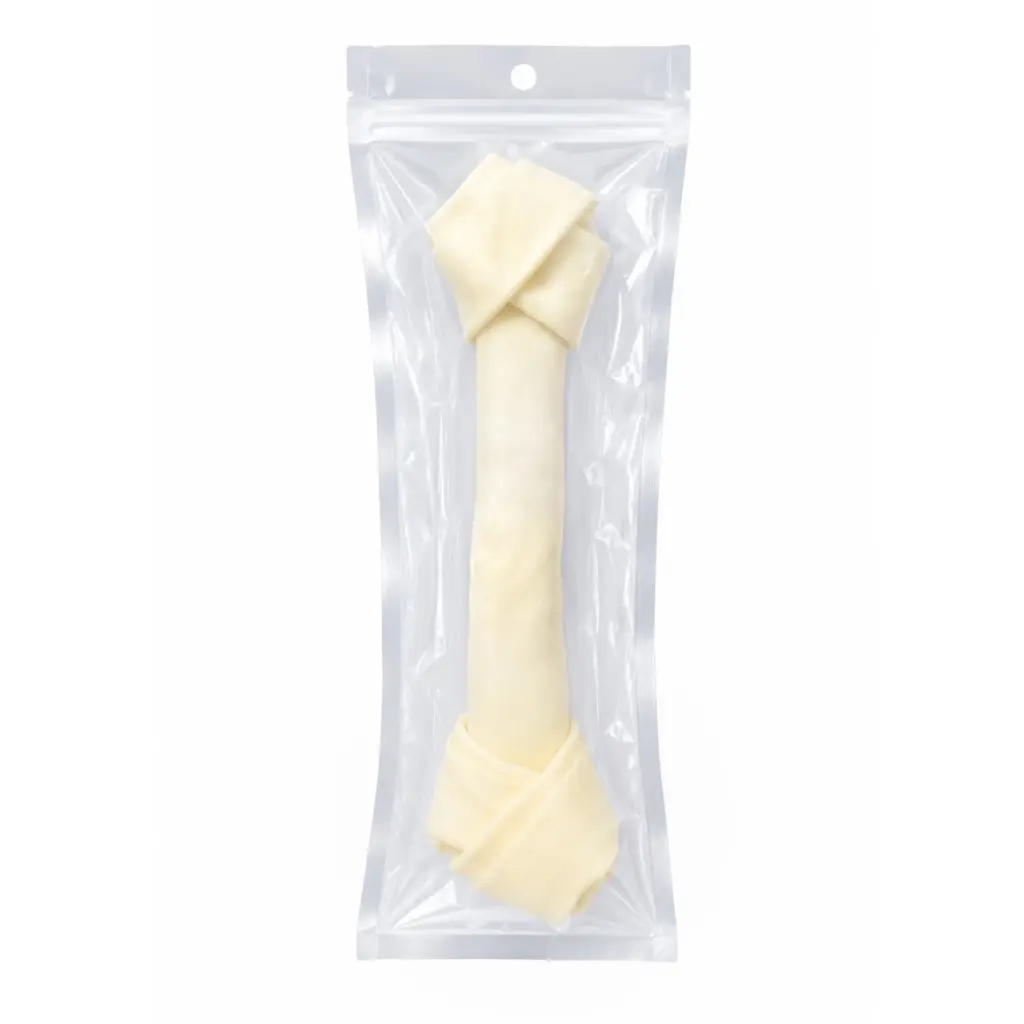 - N4P Bone White (10"*1)ឆ្អឹងស្បែកគោពណ៌សគួច