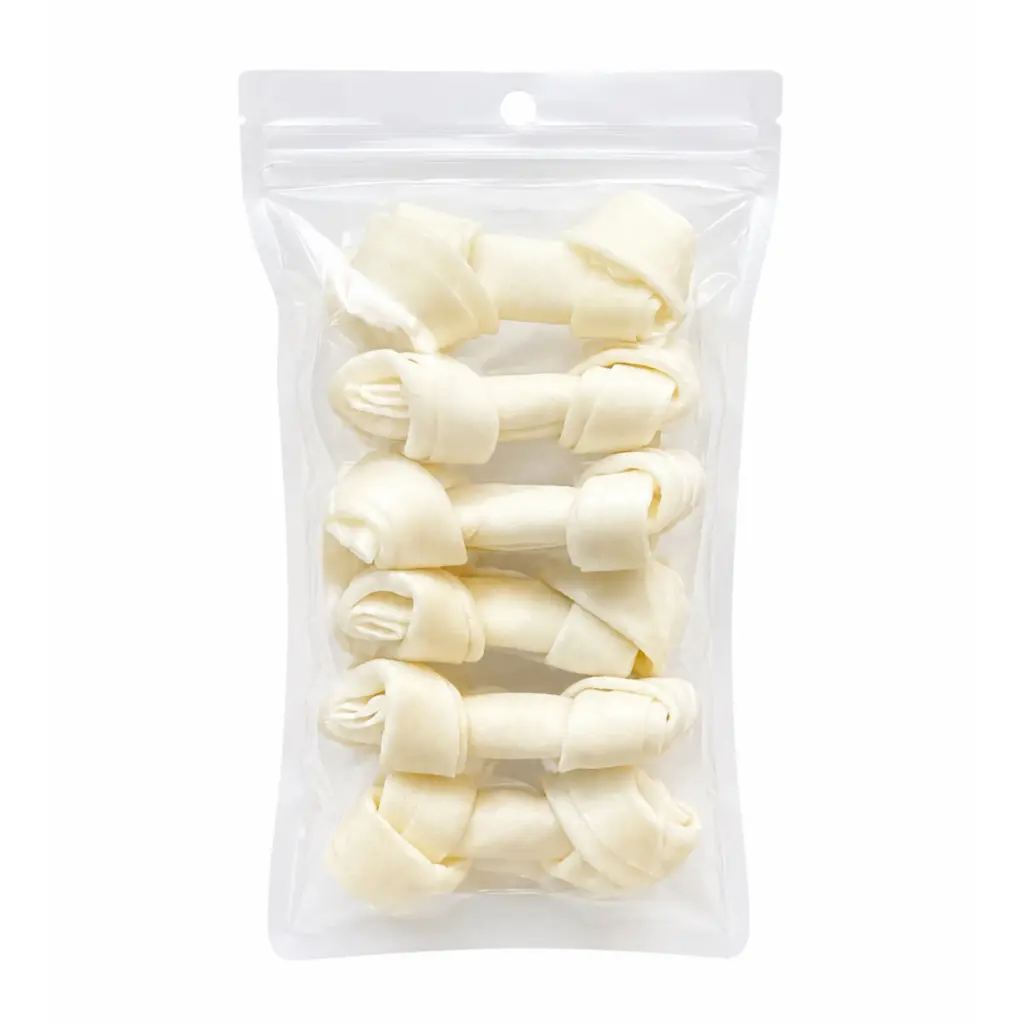 N4P Bone White (2"*6)ឆ្អឹងស្បែកគោពណ៌សគួច