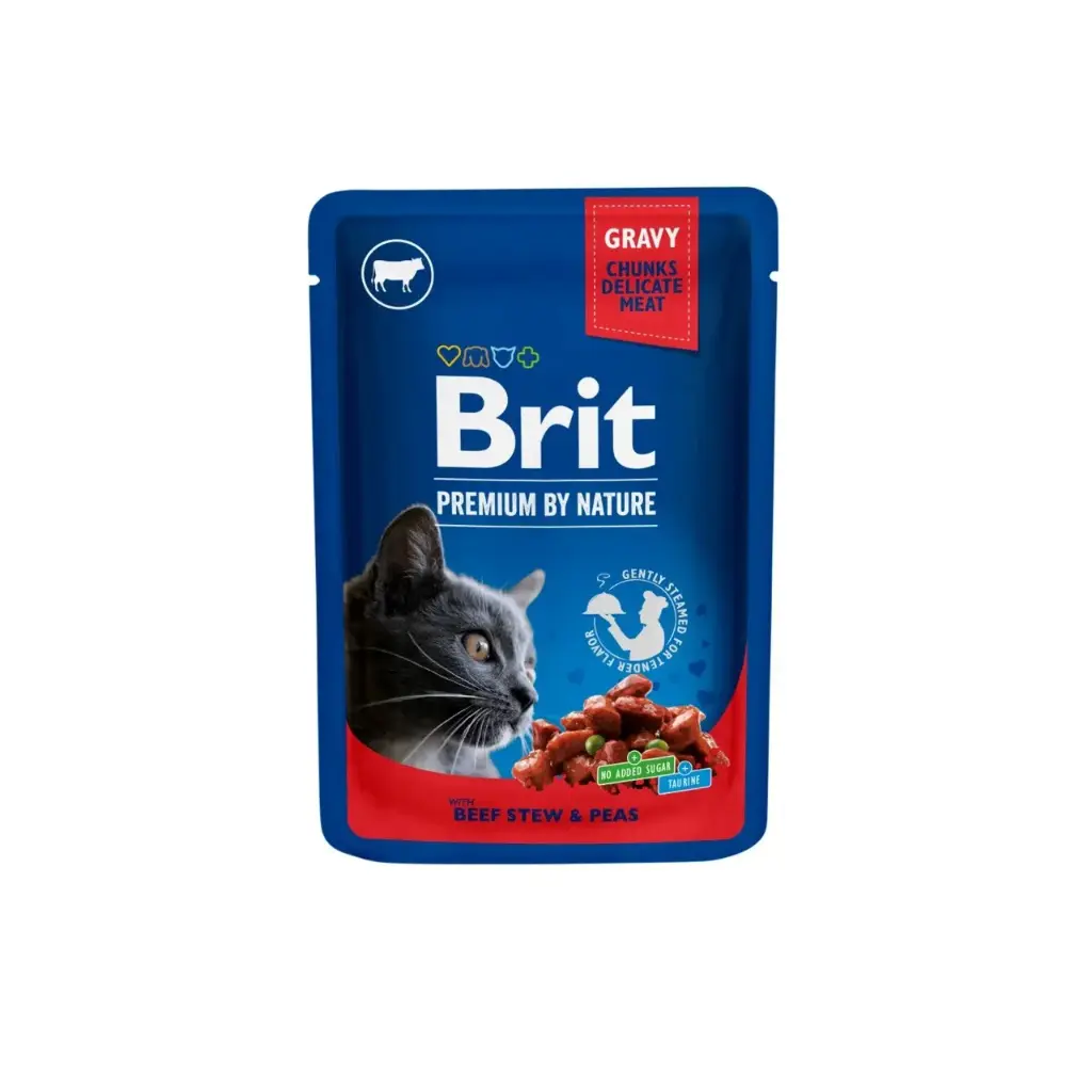 - Brit Premium By Nature Cat Wet Food 100g