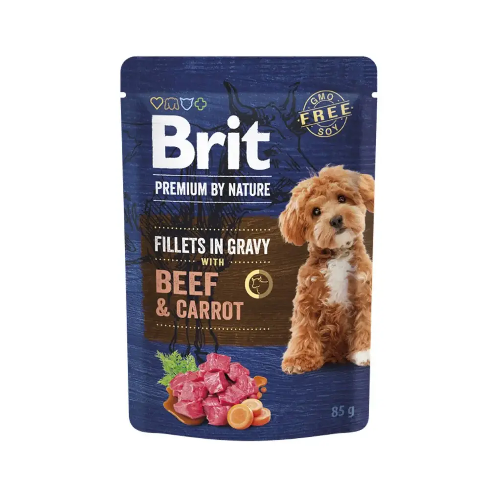 - Brit Premium By Nature Dog Wet Food 85g