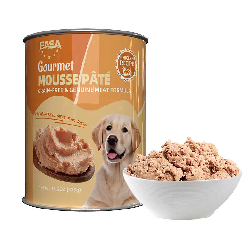 - EASA Can Dog Food Gourmet Mousse Pate 375g