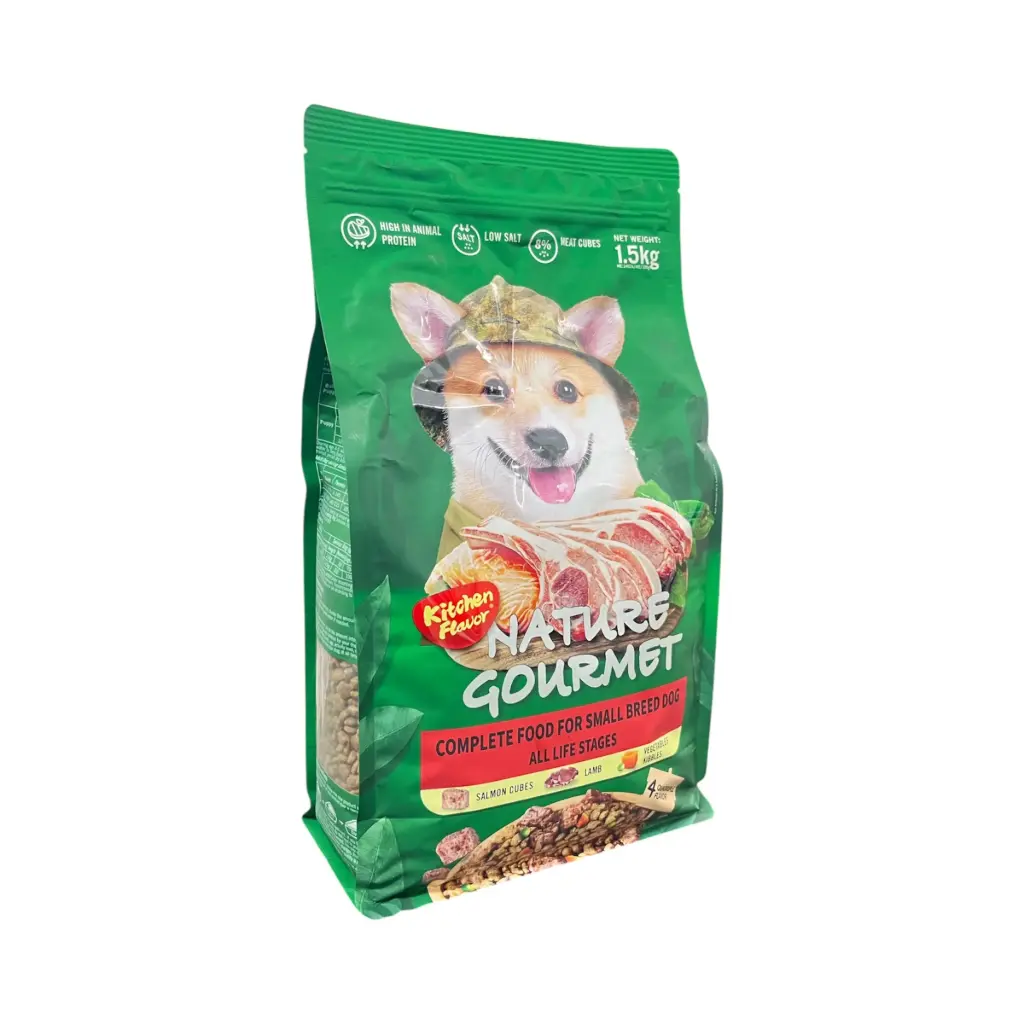- Kitchen Flavor Nature Gourmet For Small Breed Dog All Life Stages 1.5kg