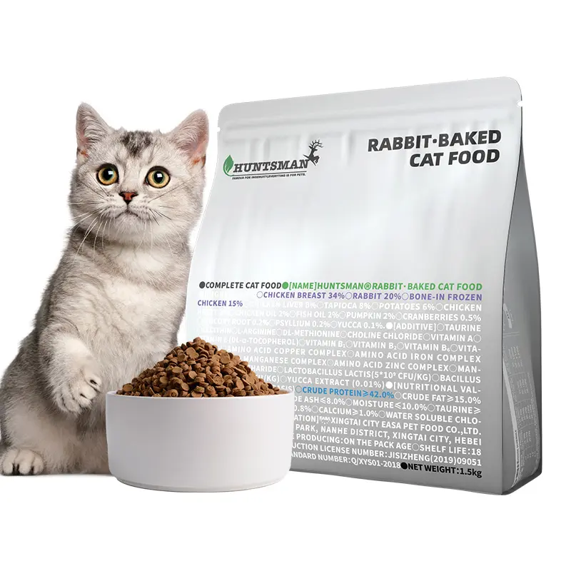 - HUNTSMAN​ Babbit-Baked Cat Food Mix Flavors 1.5kg