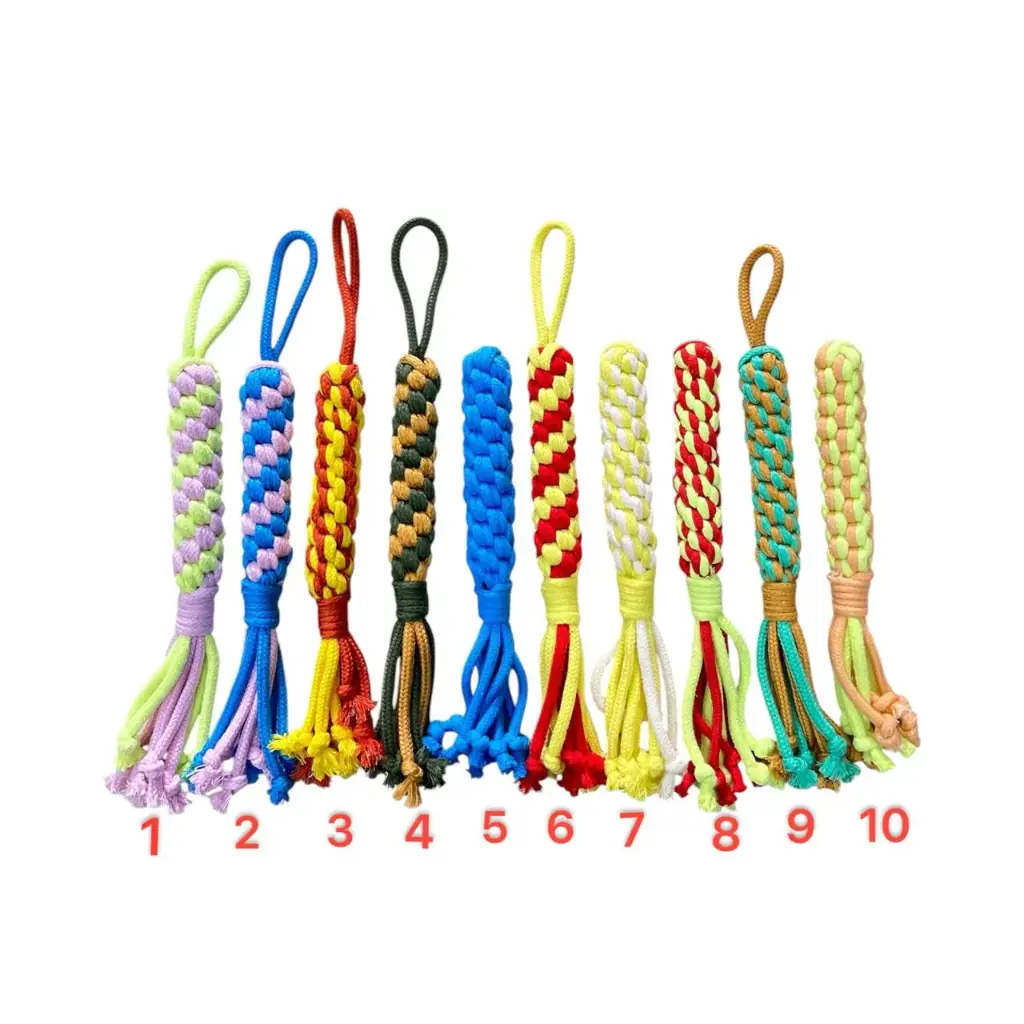 - Dog Toy Rope Drumstick 1pcs ខ្សែពួរសម្រាប់ឆ្កែរាងជាដុំ