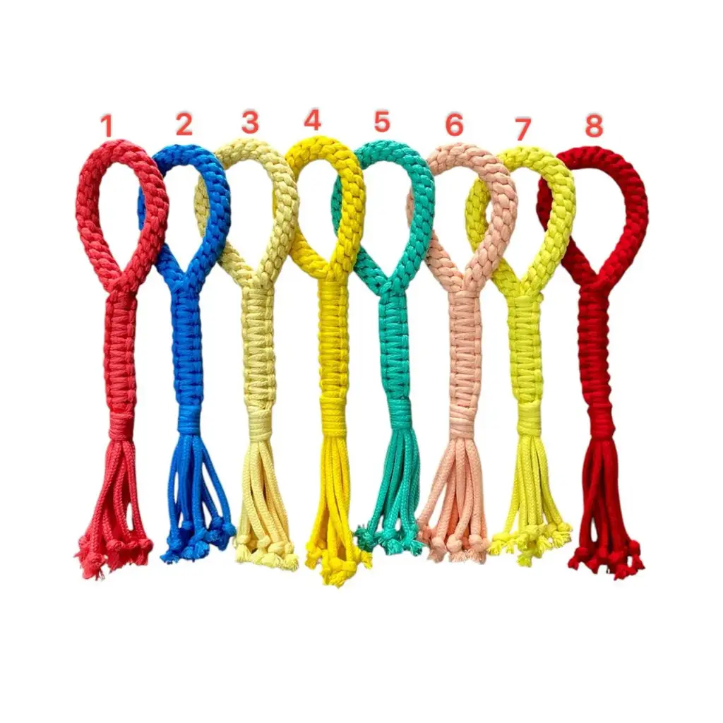 - Dog Toy Rope Simple Tug 1pcs ខ្សែពួរសម្រាប់ឆ្កែលេង
