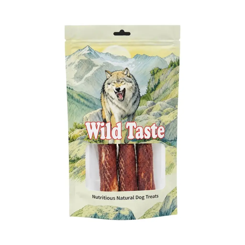 - Wild Taste Dog Treats Collagen Roll Large Beef 108g