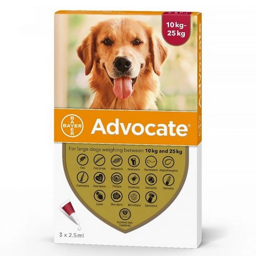 [5420036980223] - Advocate Dog 10-25kg