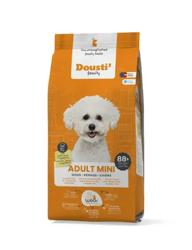 [8436611140811] - Dousti Family Adult  Mini Dog Dry Food 3kg