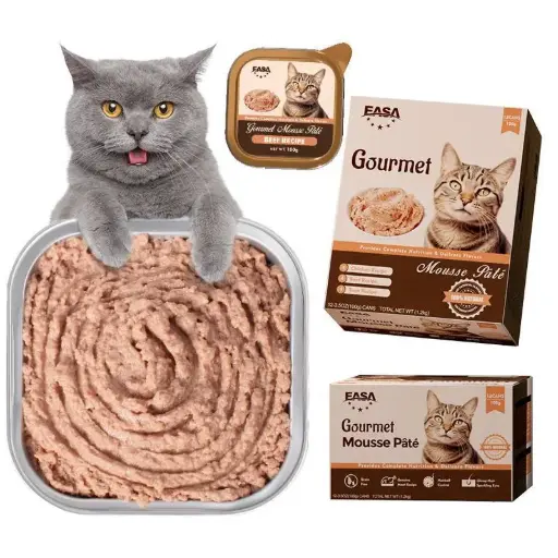 - EASA Cat Gourmet Mousse Pate 100g